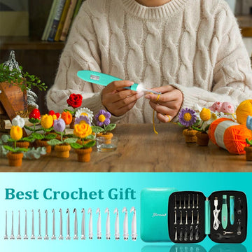 Lighted Crochet Hooks: Why They Help with Dark Yarn and Detailed Stitches