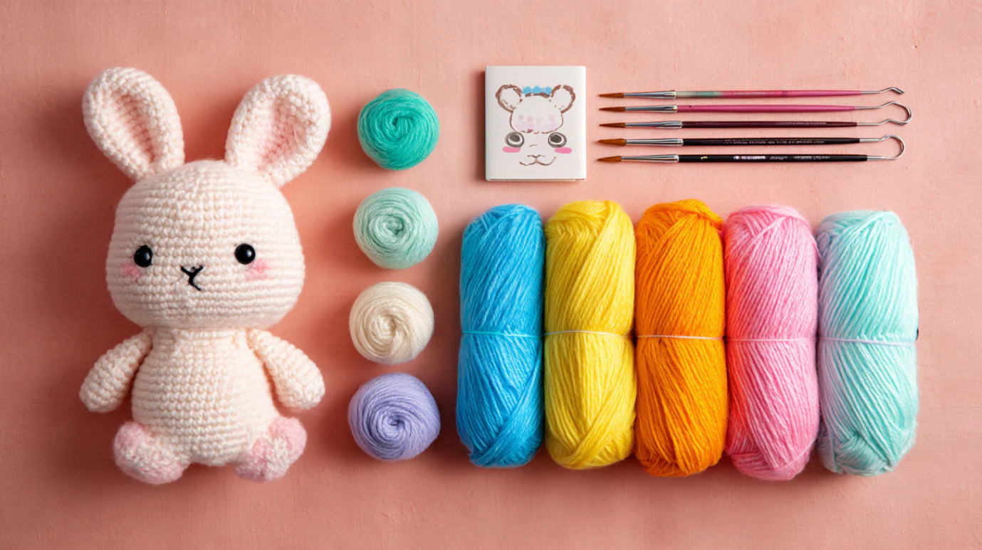 🧶 Amigurumi Kits for Beginners: Everything You Need to Start Crocheting Cute Creatures