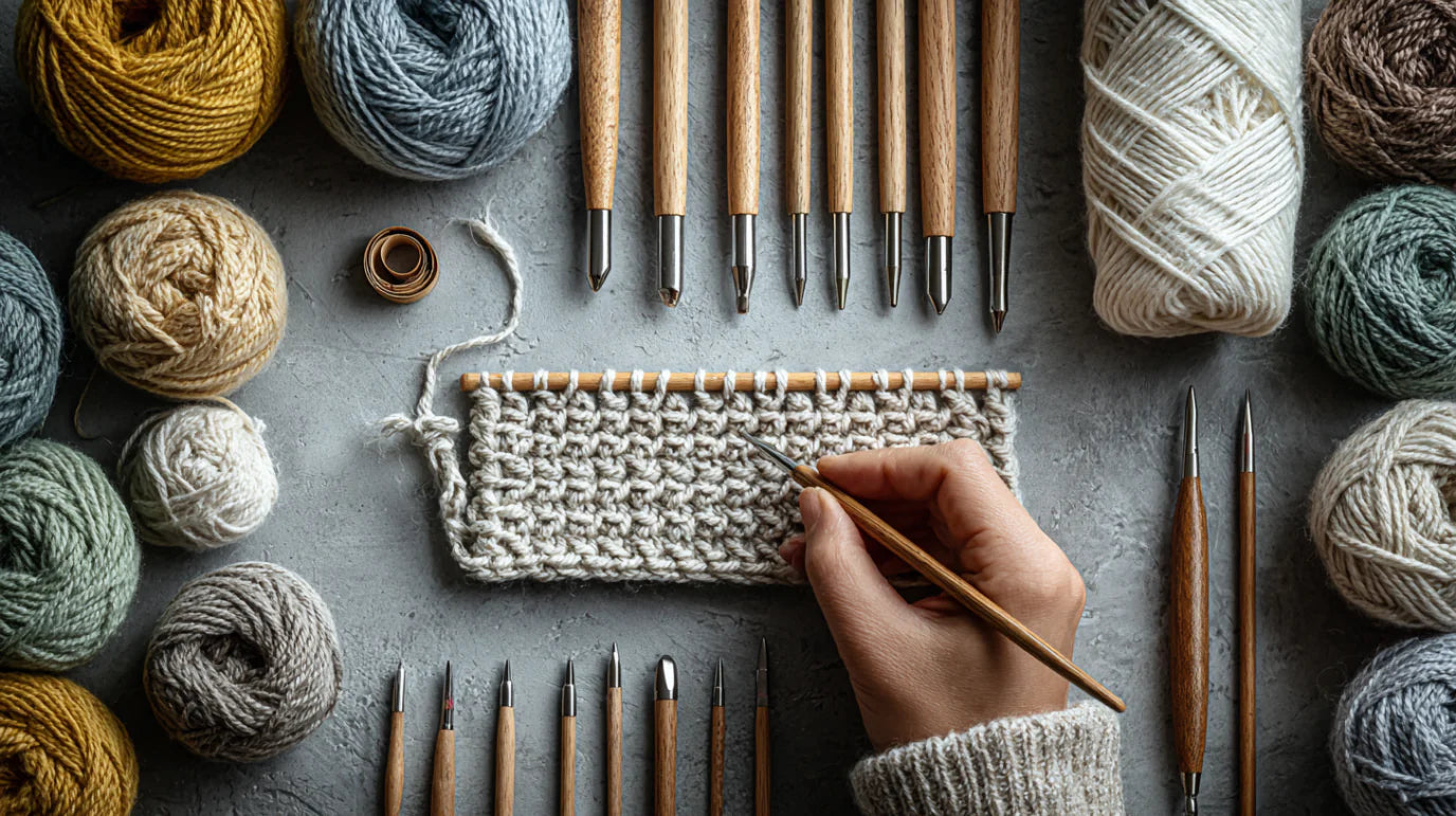 Aluminum vs Bamboo Crochet Hooks: Which Should Beginners Choose?