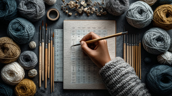 Crochet Hook Size Chart (US/Metric) + Free Printable PDF