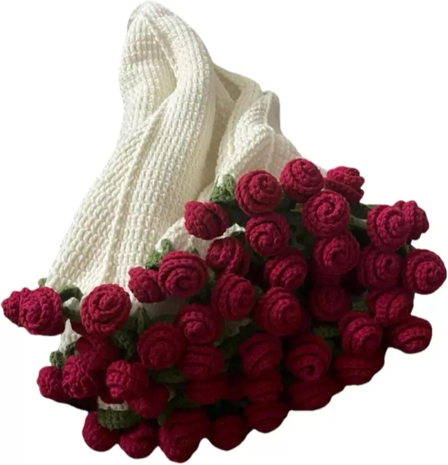 Yarniss Rose Blanket Material Package – Crochet Kit