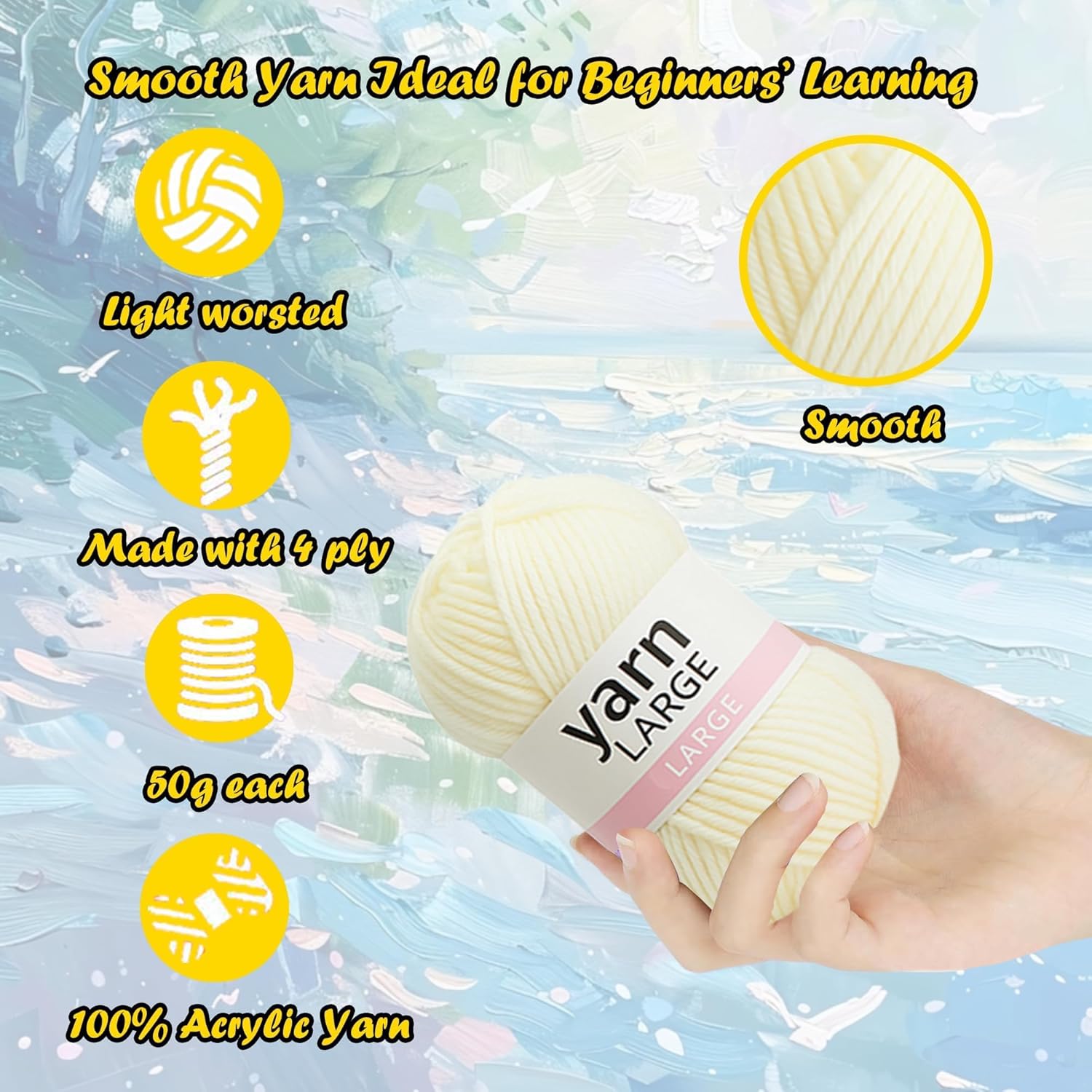 Yarniss Sunflower Blanket Material Package – Crochet Kit